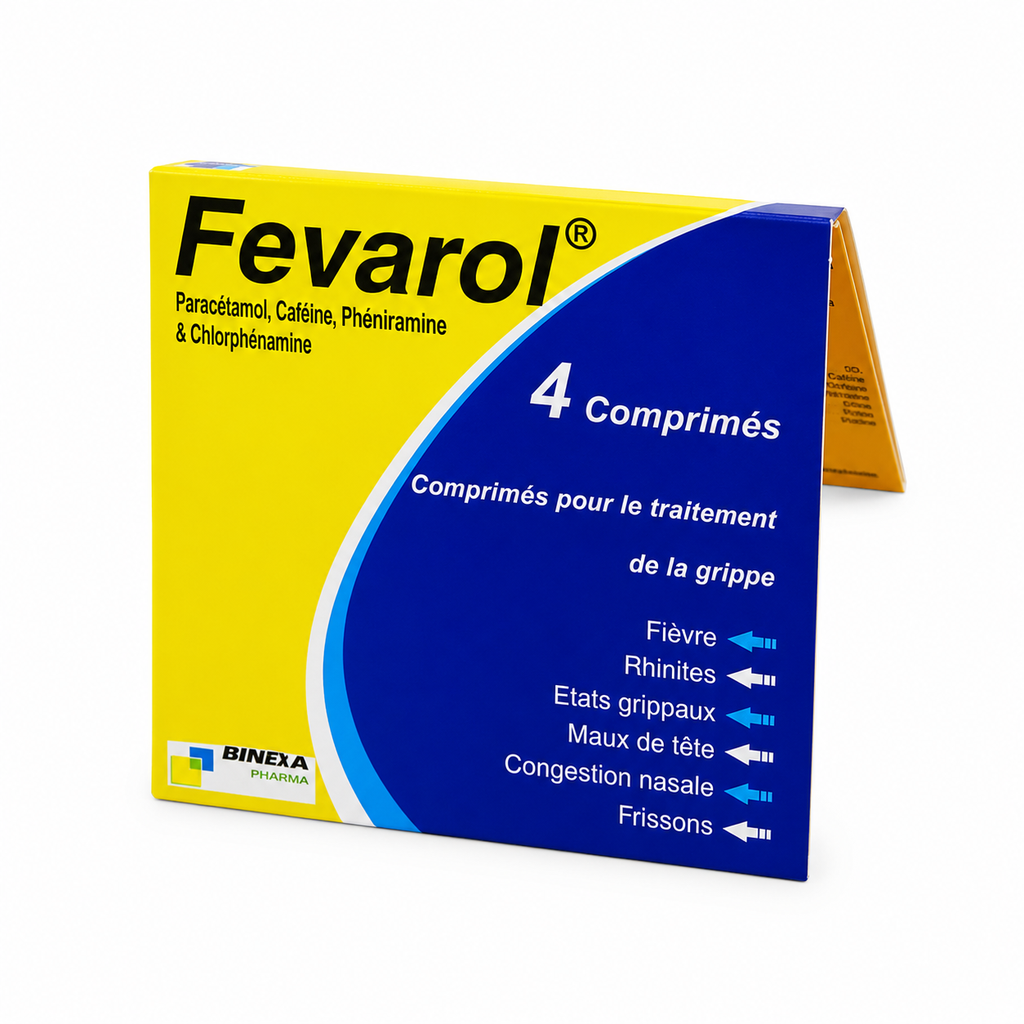 FEVAROL 500MG/2MG/30MG/5MG CPR B/200
