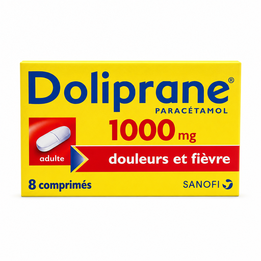 [3582910034025] DOLIPRANE 1000MG B/8 CPR